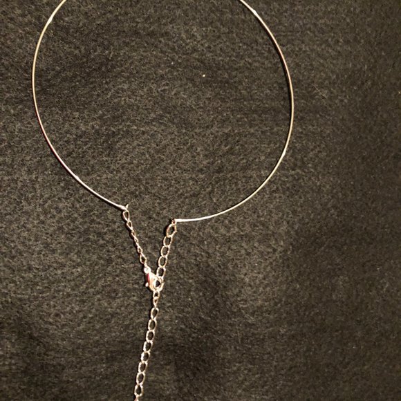 Lot of 6 women's necklaces pendant metal chain various size - Picture 5 of 9